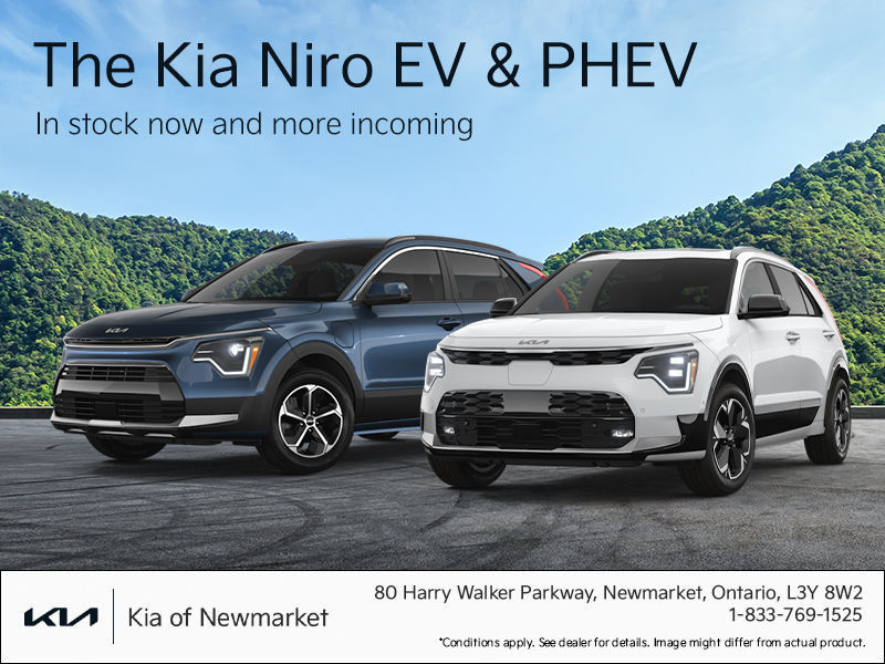 The Kia Niro EV & PHEV