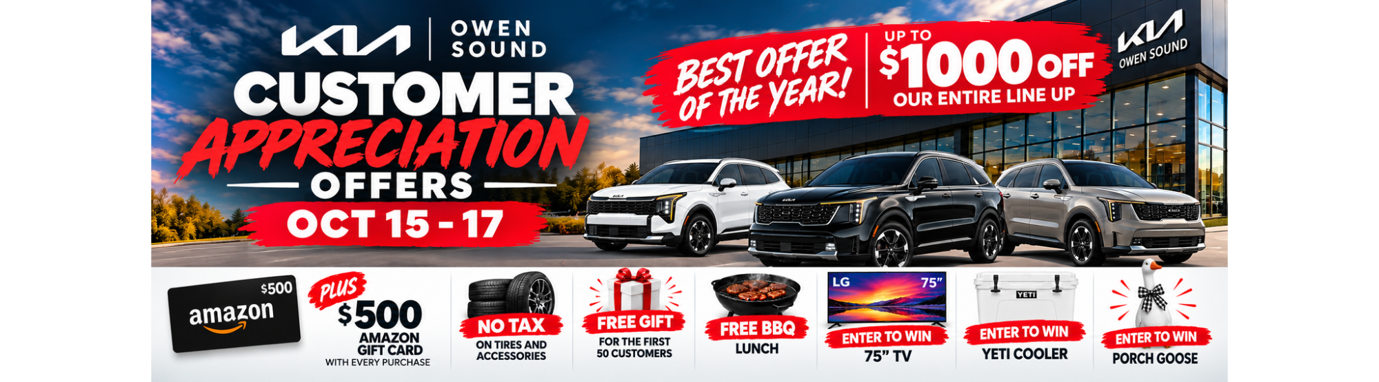 Customer Appreciatio0n Offer Banner