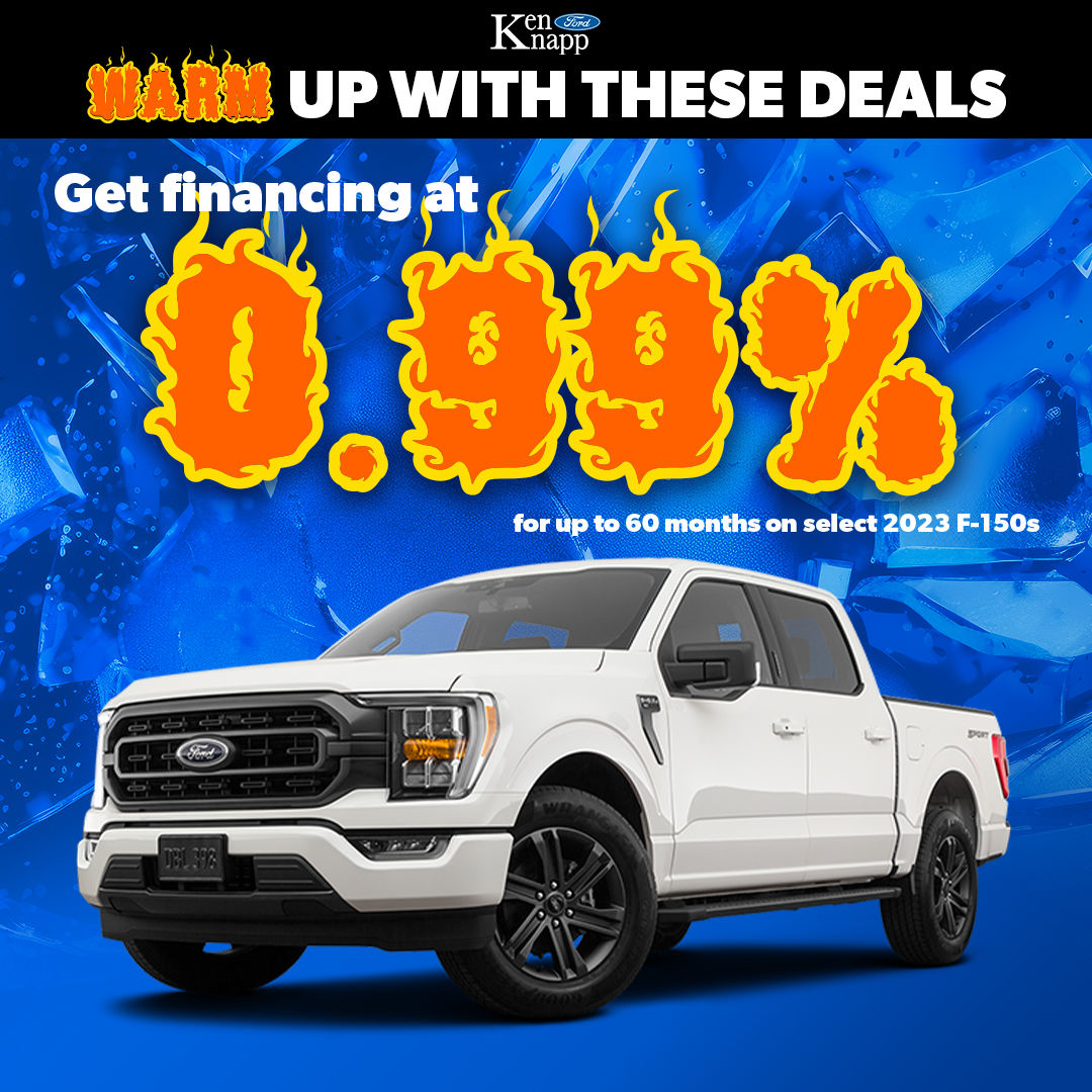 Stay warm with the amazing rates on a new F-150