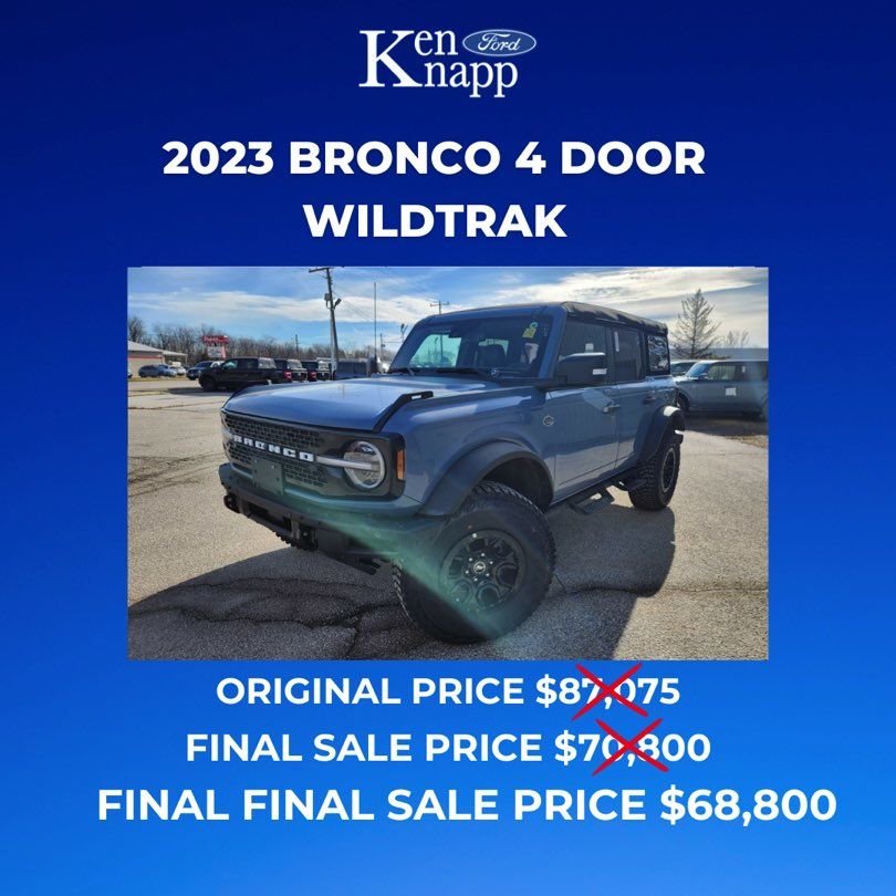 Bronco Final Price