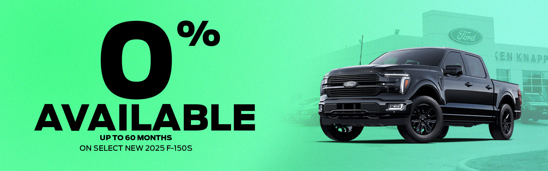 0% on 2025 F-150s in March