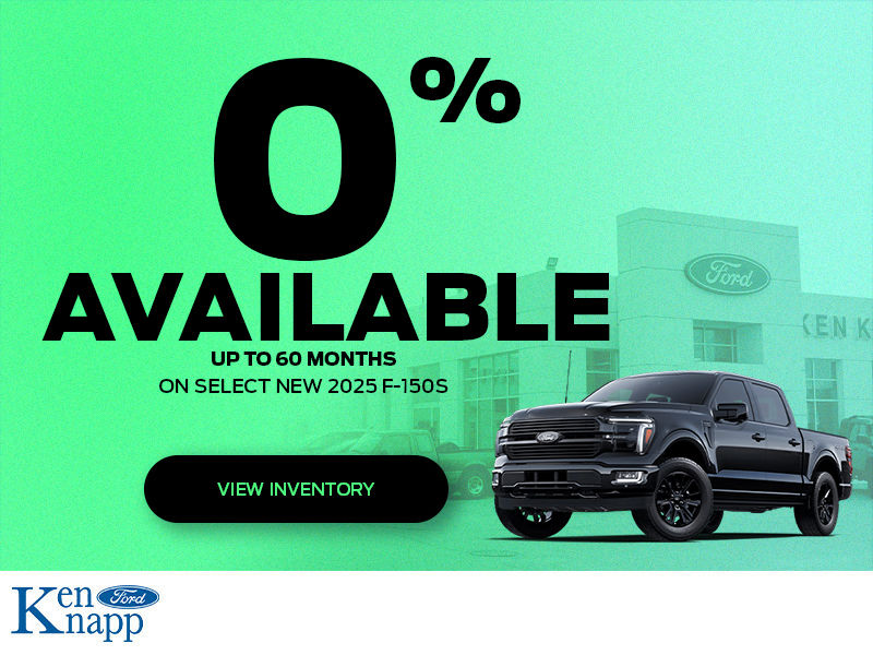 Limited-Time Offer: 0% Financing on New 2025 F-150s for 60 Months – Ends March 31st!