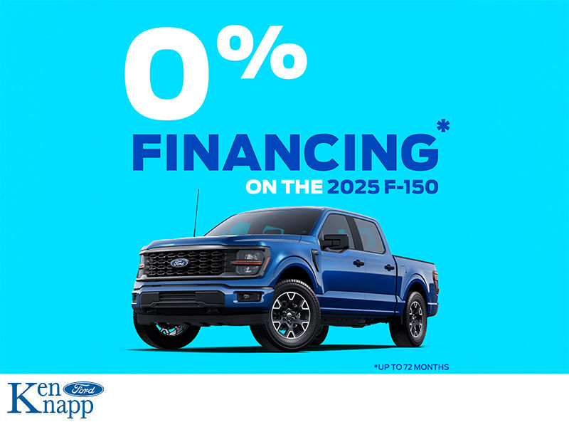 0% Financing on Select 2025 Ford F-150s in Windsor-Essex | Ken Knapp Ford