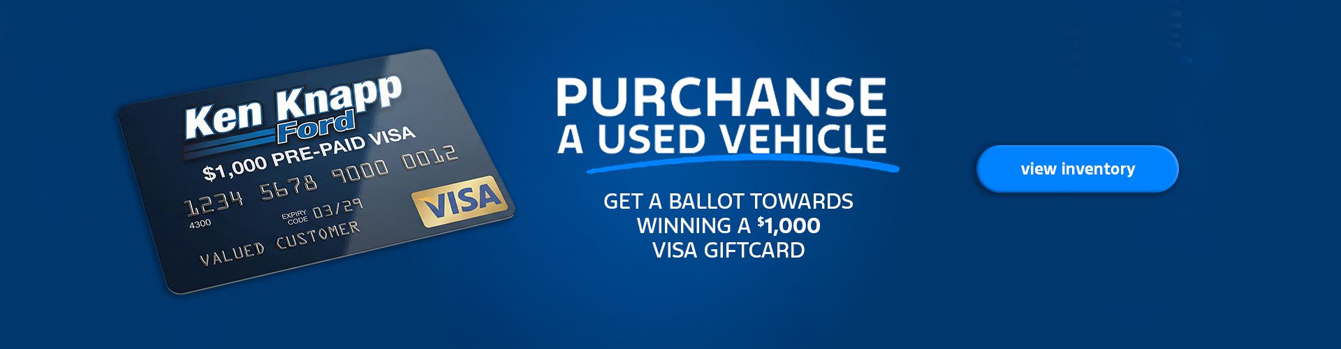 $1000 gift card banner