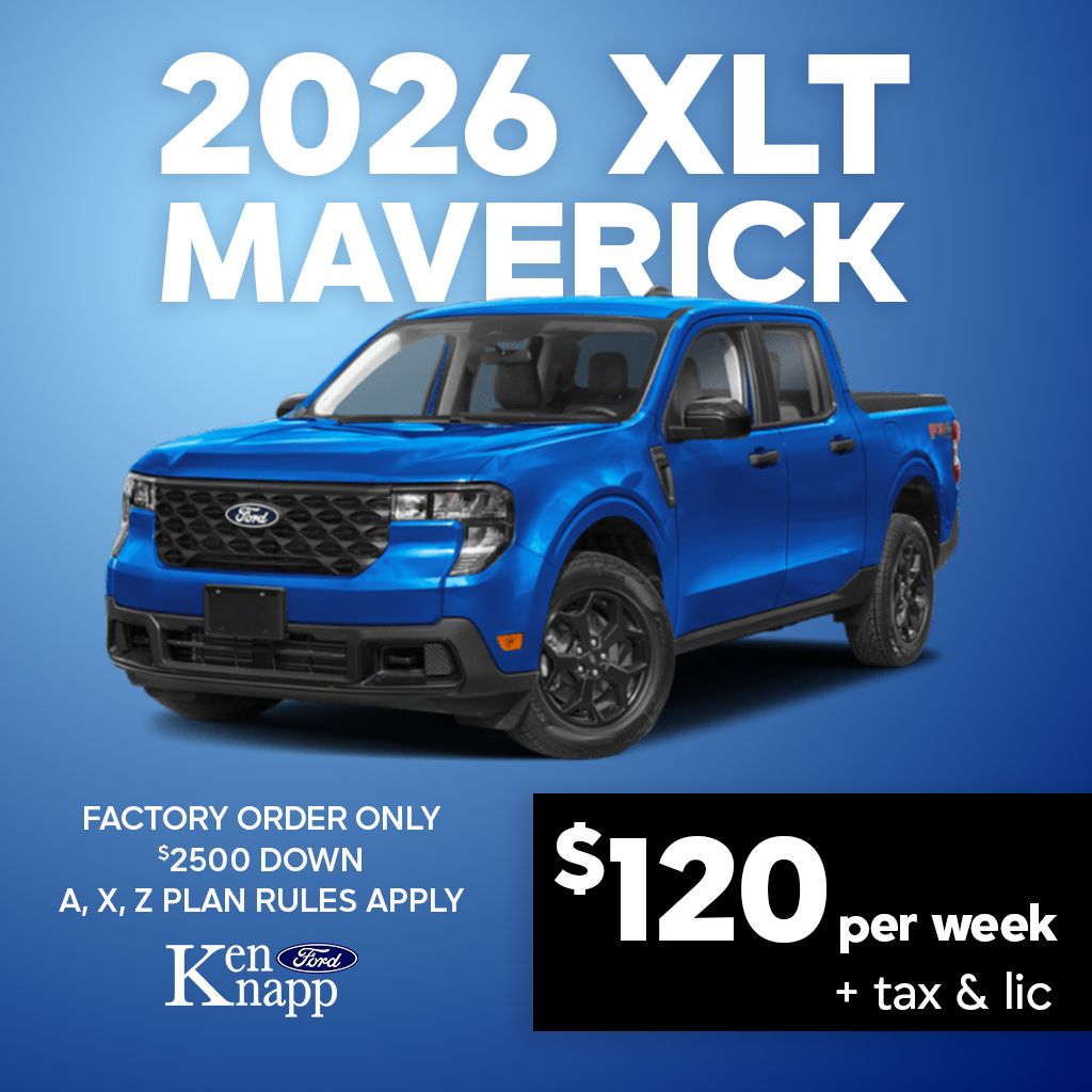2026 Maverick XLT – $119.50/Week