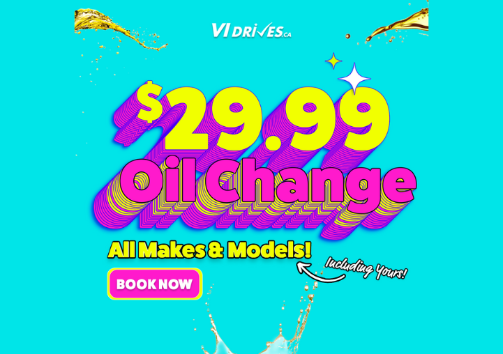 $29.99 Oil Change! | VI Drives