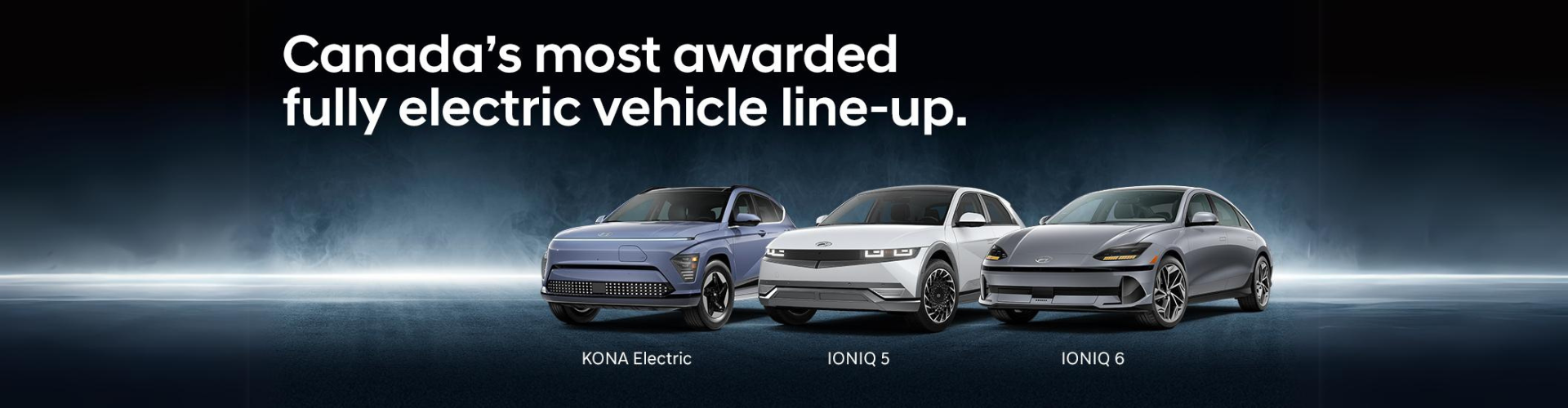 Canada's Most Awarded EV Lineup