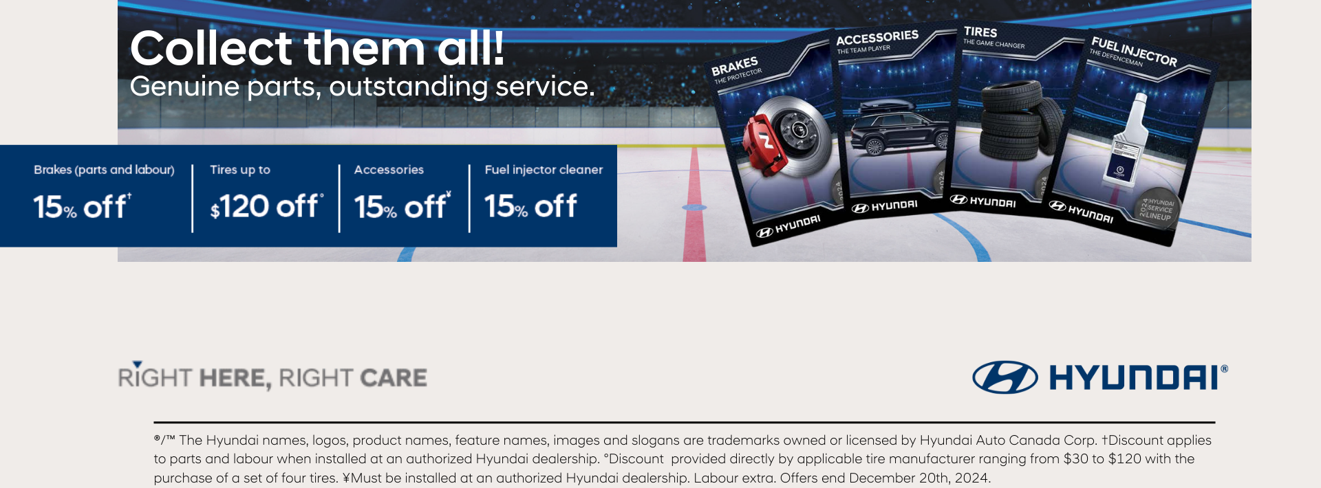 Hyundai Canada Fall Service Offers