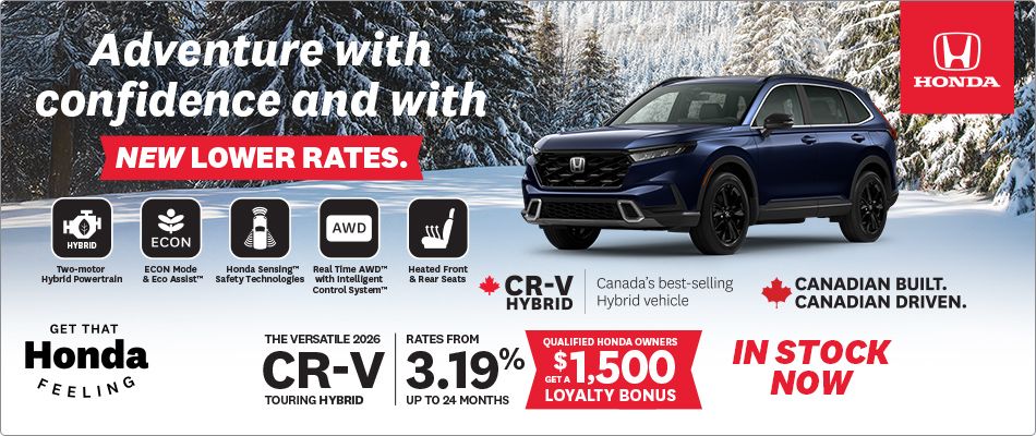 Get the 2026 Honda CR-V Hybrid