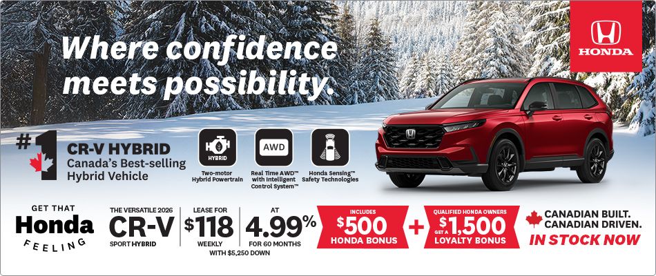 Get the 2026 Honda CR-V Hybrid