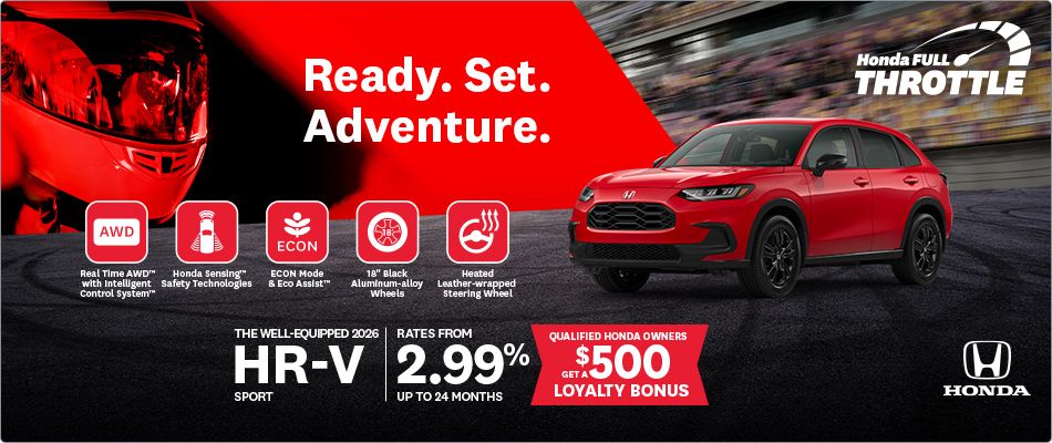 Get the 2026 Honda HR-V