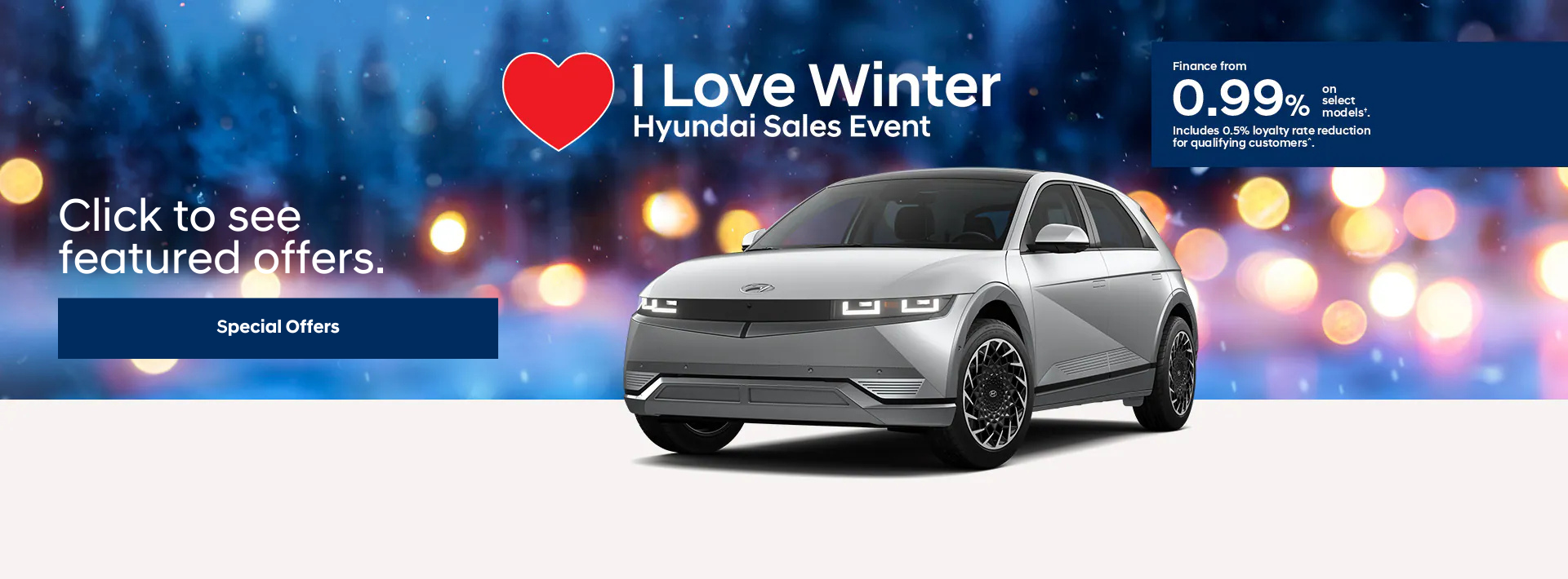 I Love Winter Sales Event