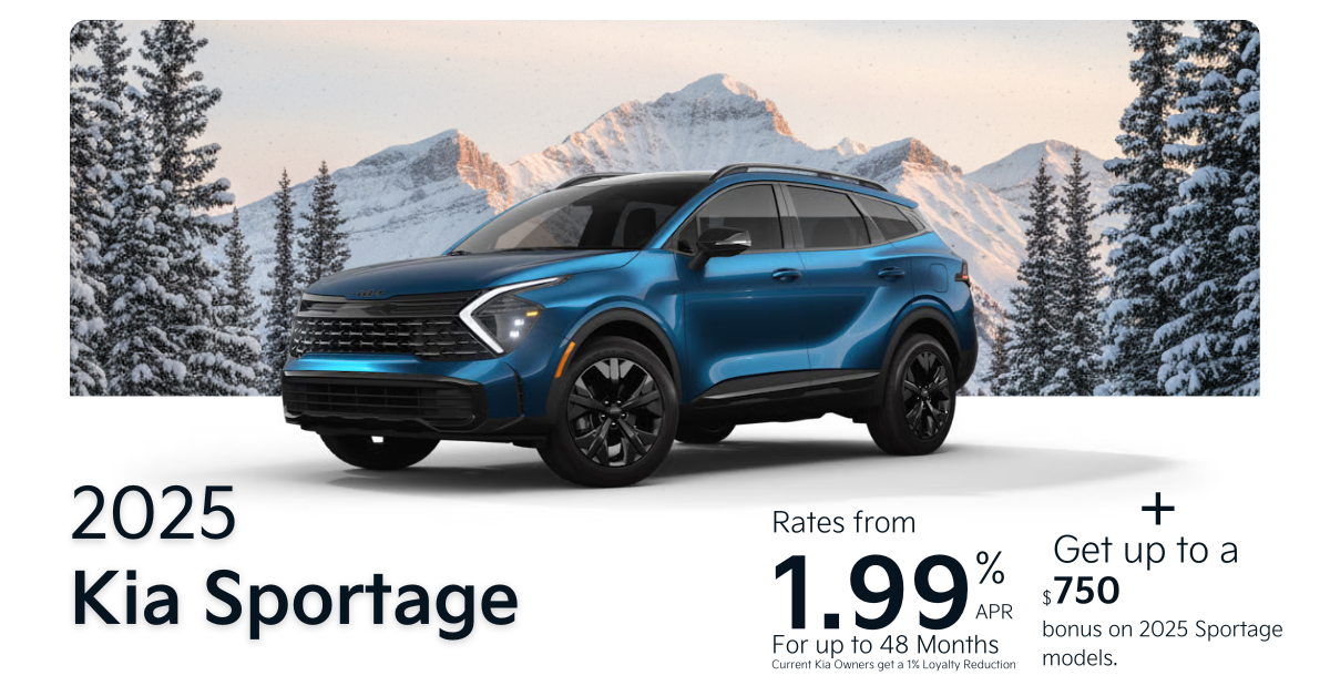 Get the 2025 Sportage