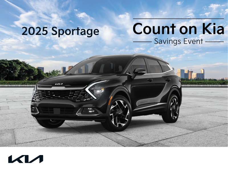 Get the 2025 Sportage