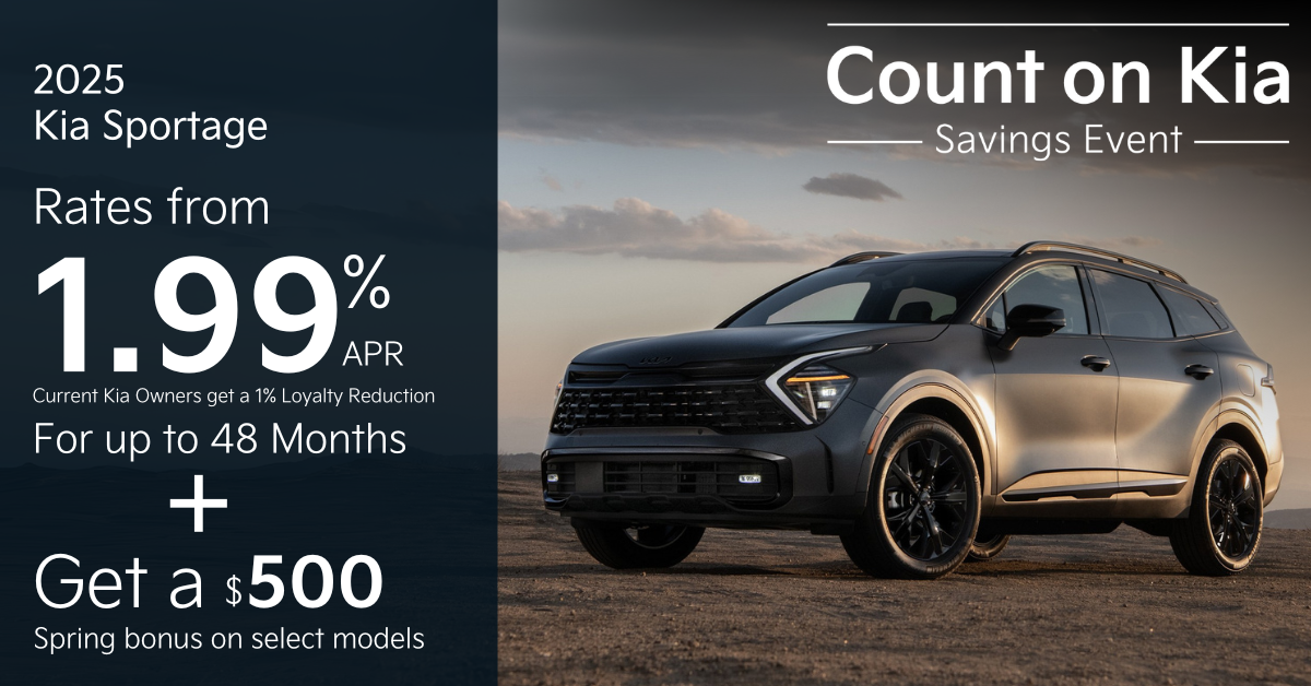 Get the 2025 Sportage