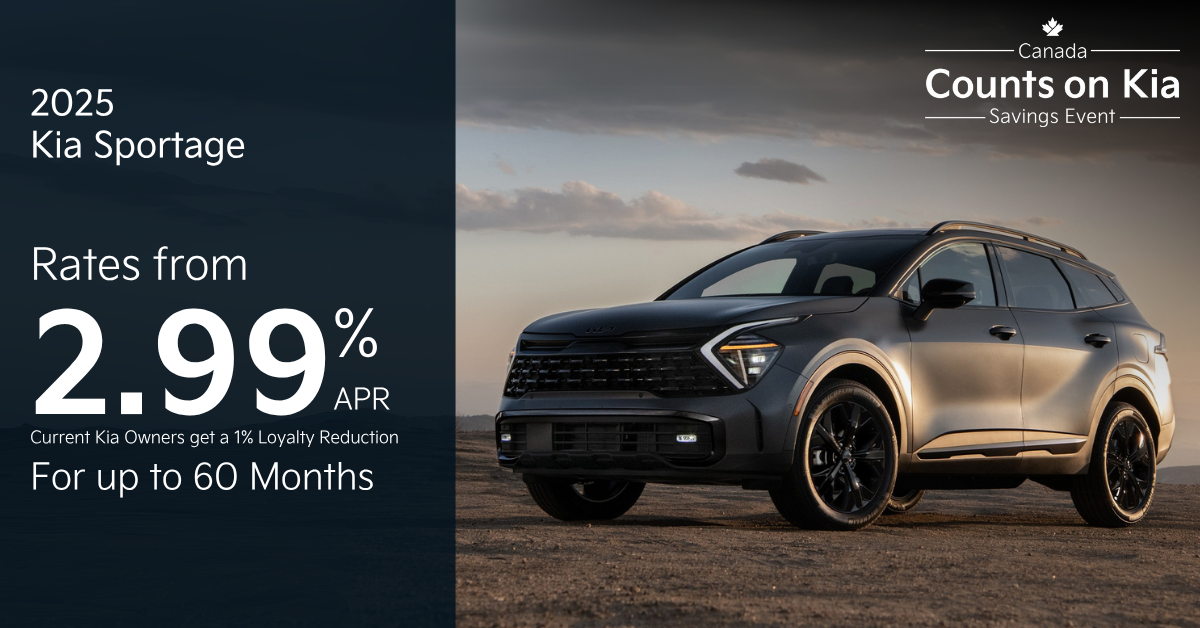Get the 2025 Sportage