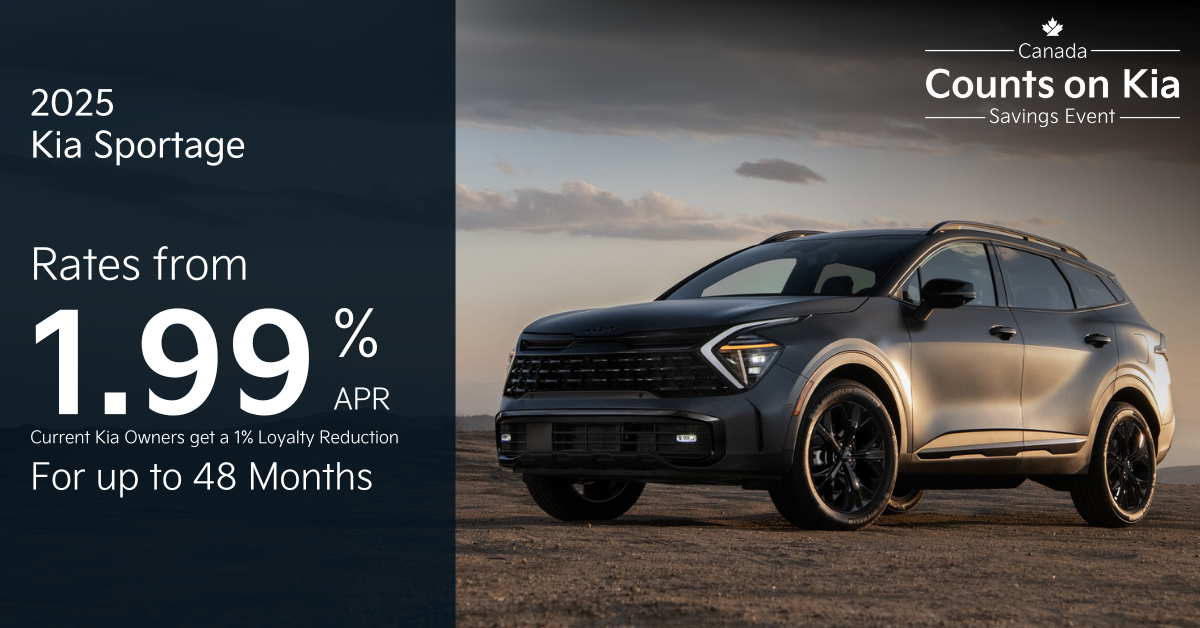 Get the 2025 Sportage