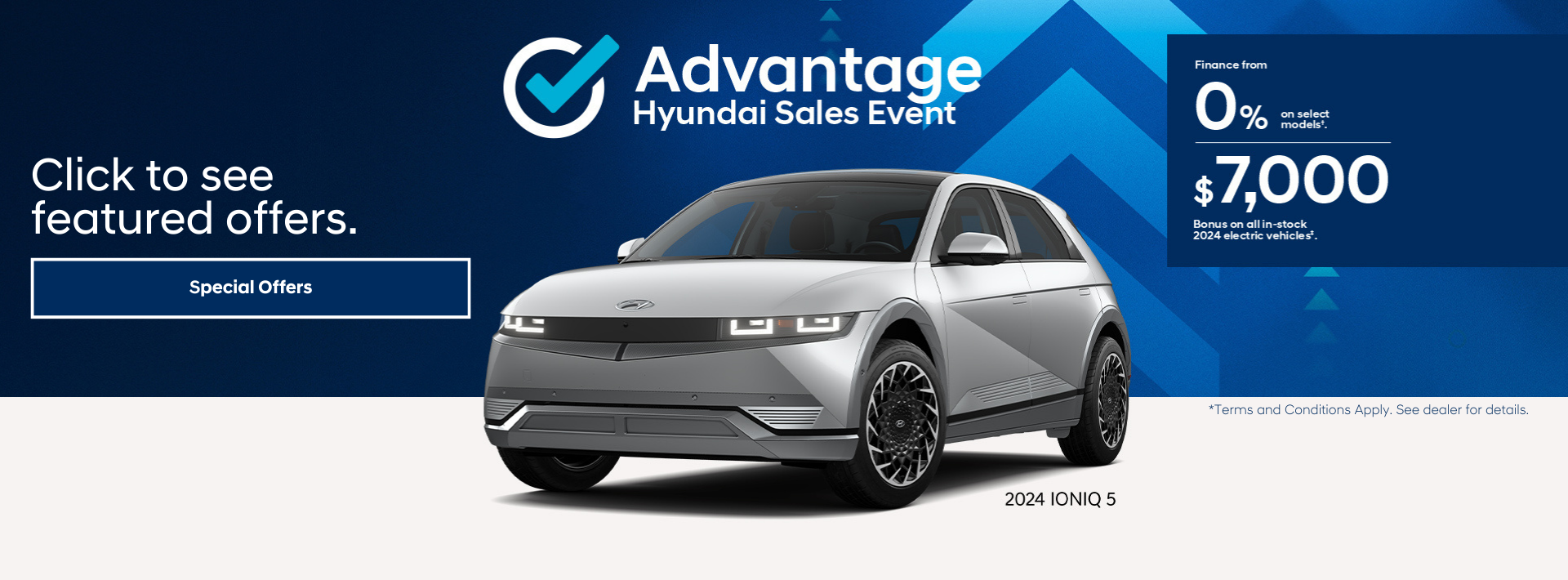 Hyundai Advantage Sales Event