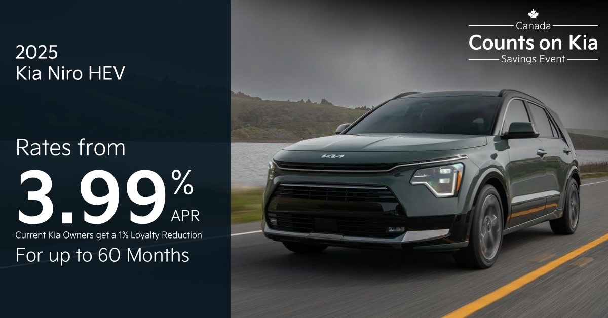 Get the 2025 Niro HEV