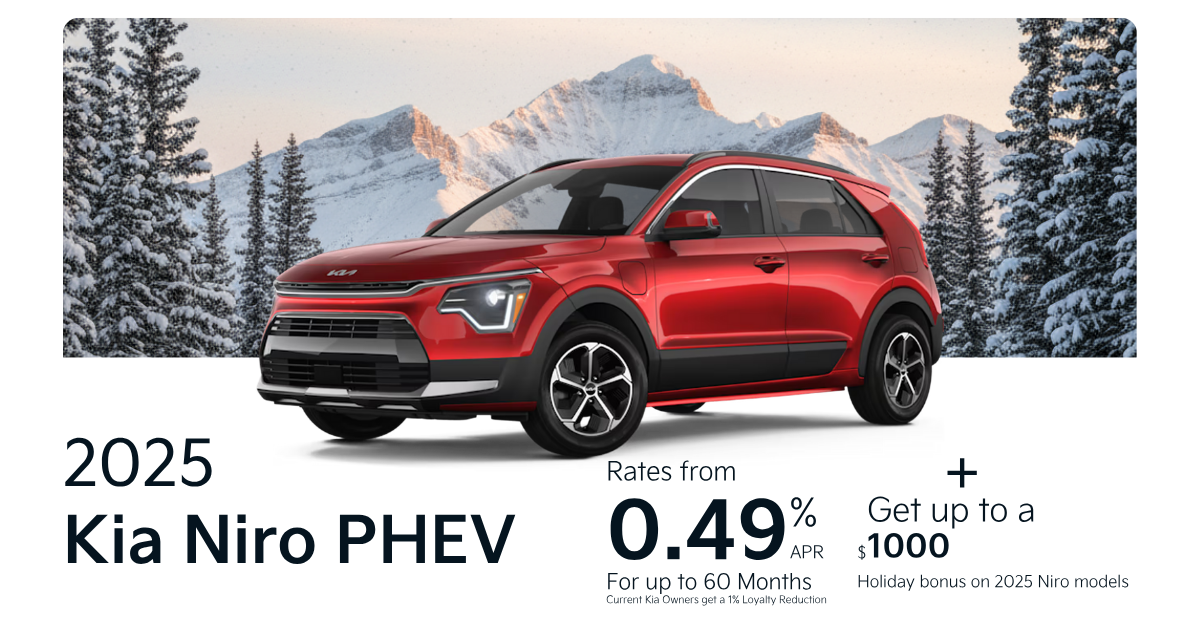 Get the 2025 Niro PHEV