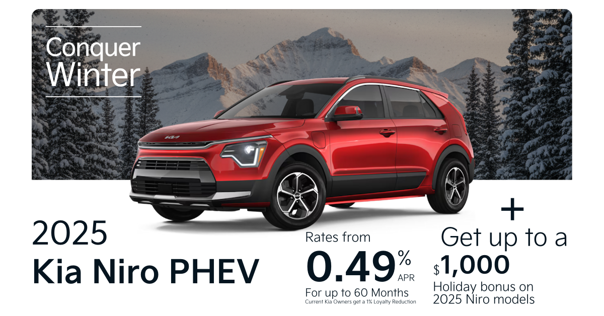 Get the 2025 Niro PHEV