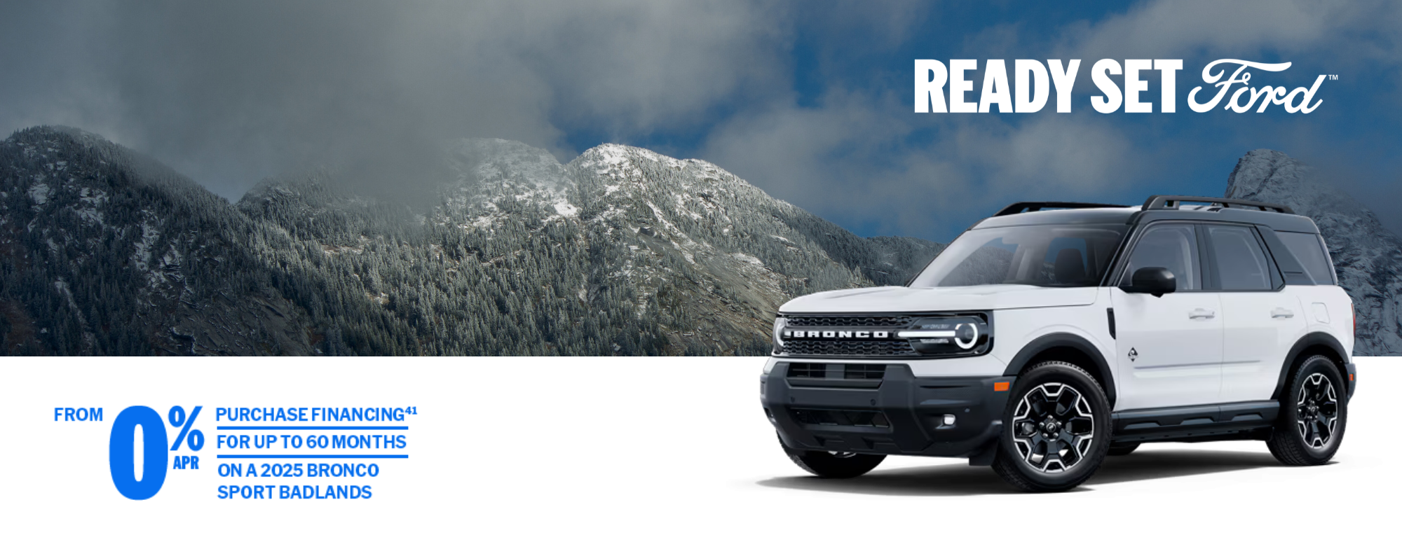 <strong>2025 Bronco Sport</strong>