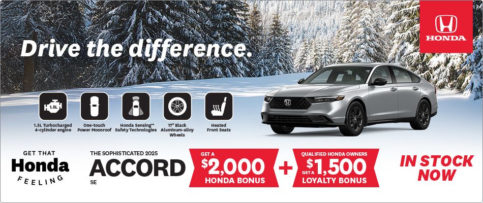 Get the 2025 Honda Accord