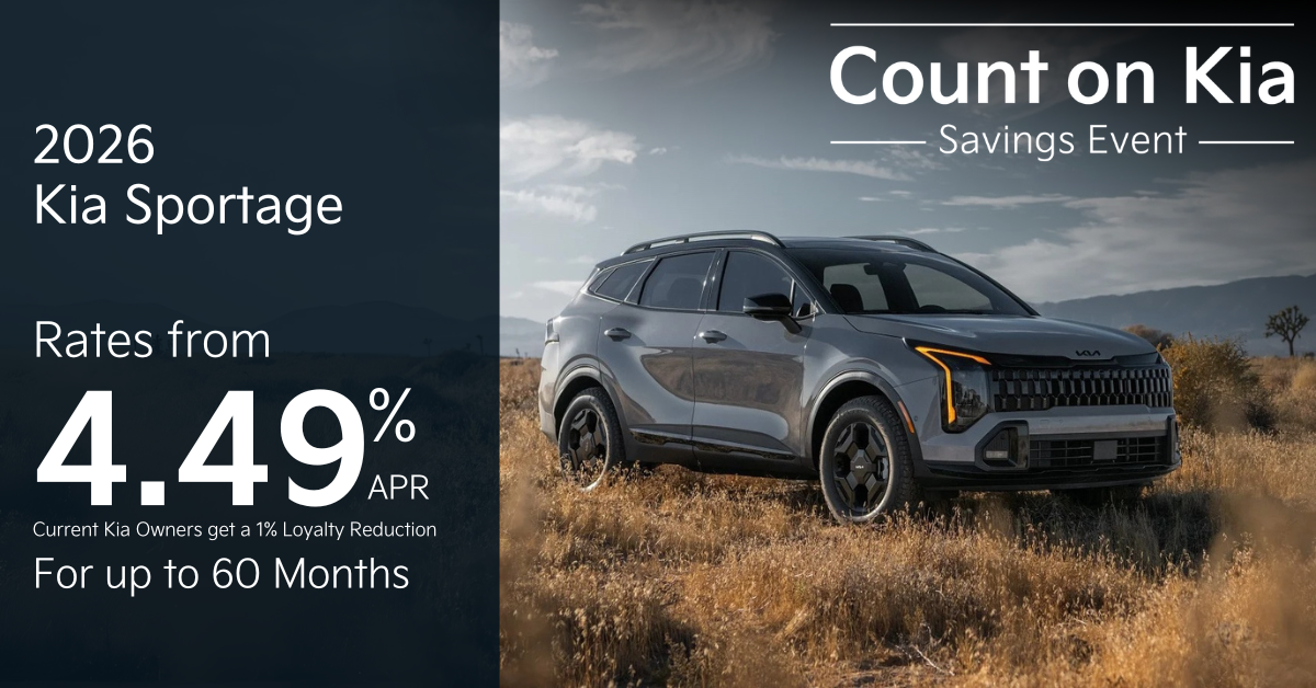 Get the 2026 Sportage