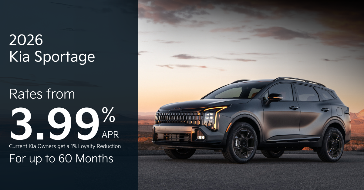 Get the 2026 Sportage