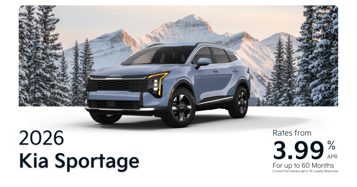 Get the 2026 Sportage