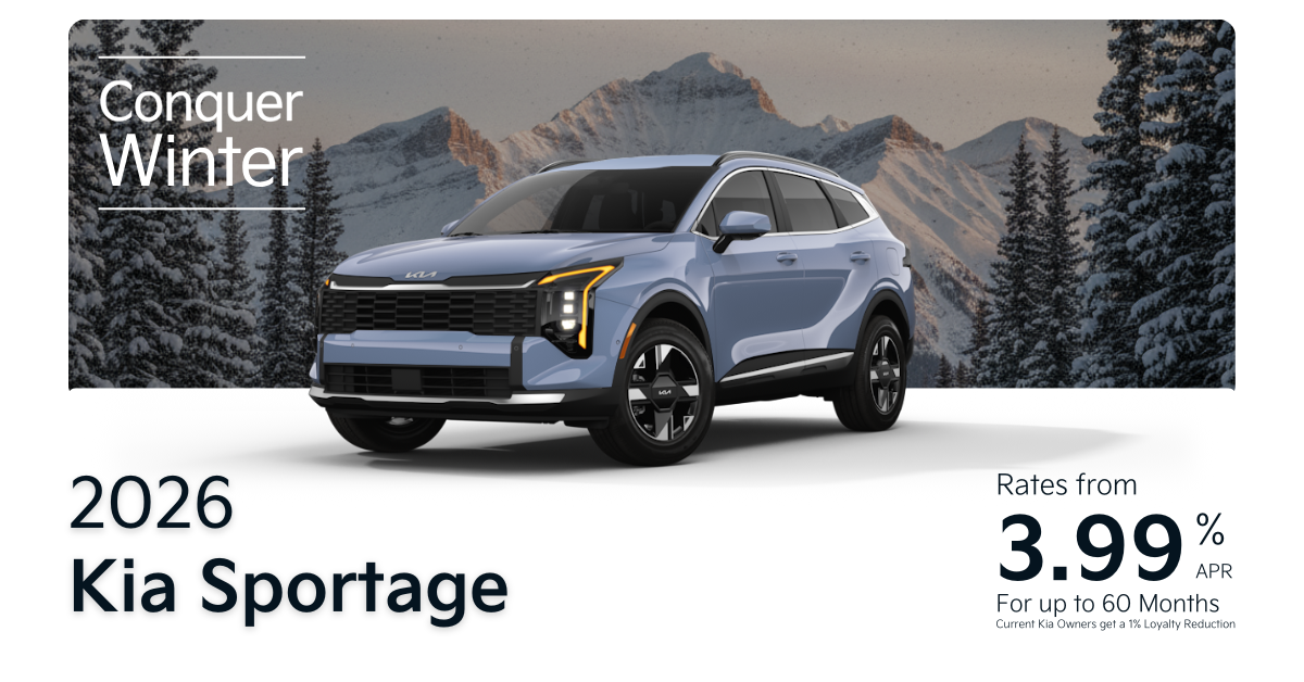 Get the 2026 Sportage