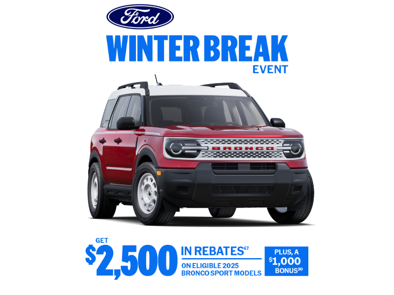 2025 Ford Bronco Sport