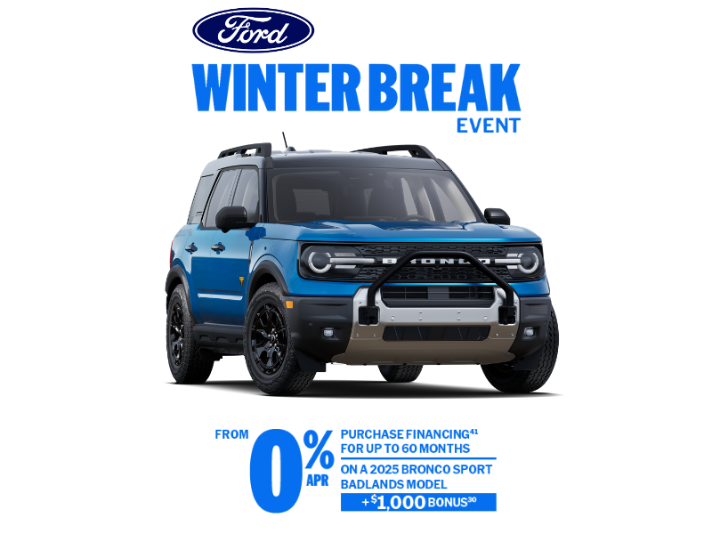 2025 Ford Bronco Sport