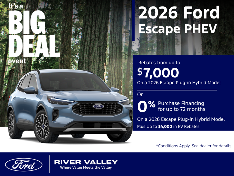 2026 Ford Escape Plug-in Hybrid