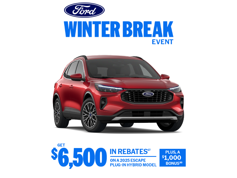 2025 Ford Escape Plug-in Hybrid