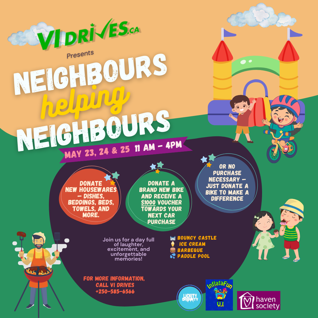 Join us for Neighbours Helping Neighbours | VI Drives
