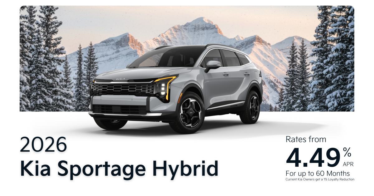 Get the 2026 Sportage Hybrid