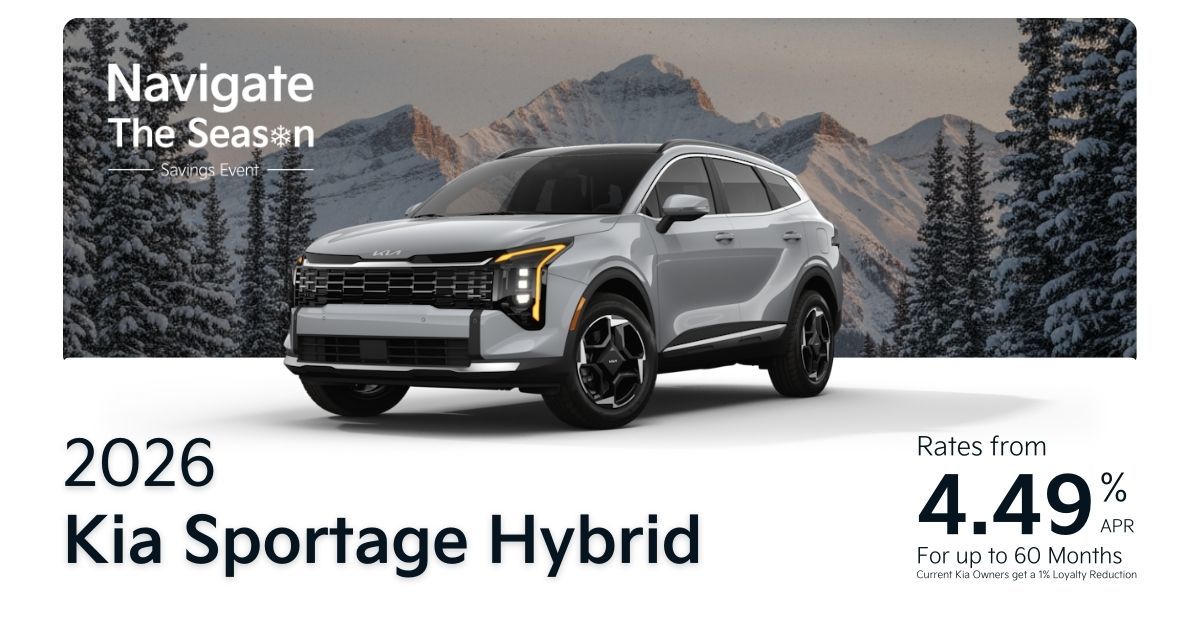 Get the 2026 Sportage Hybrid
