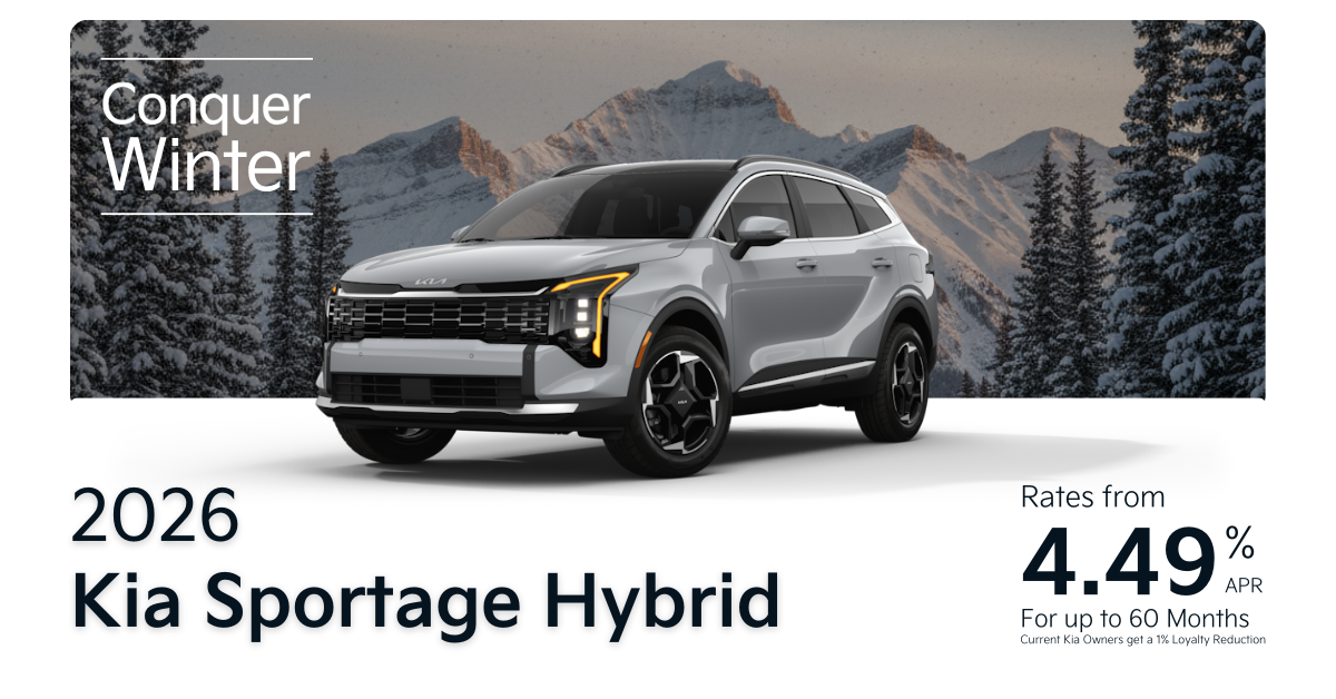 Get the 2026 Sportage Hybrid
