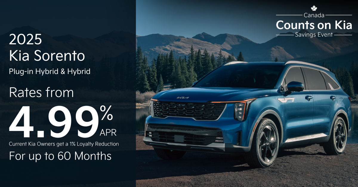 Get the 2025 Sorento Hybrid & Plug-in Hybrid
