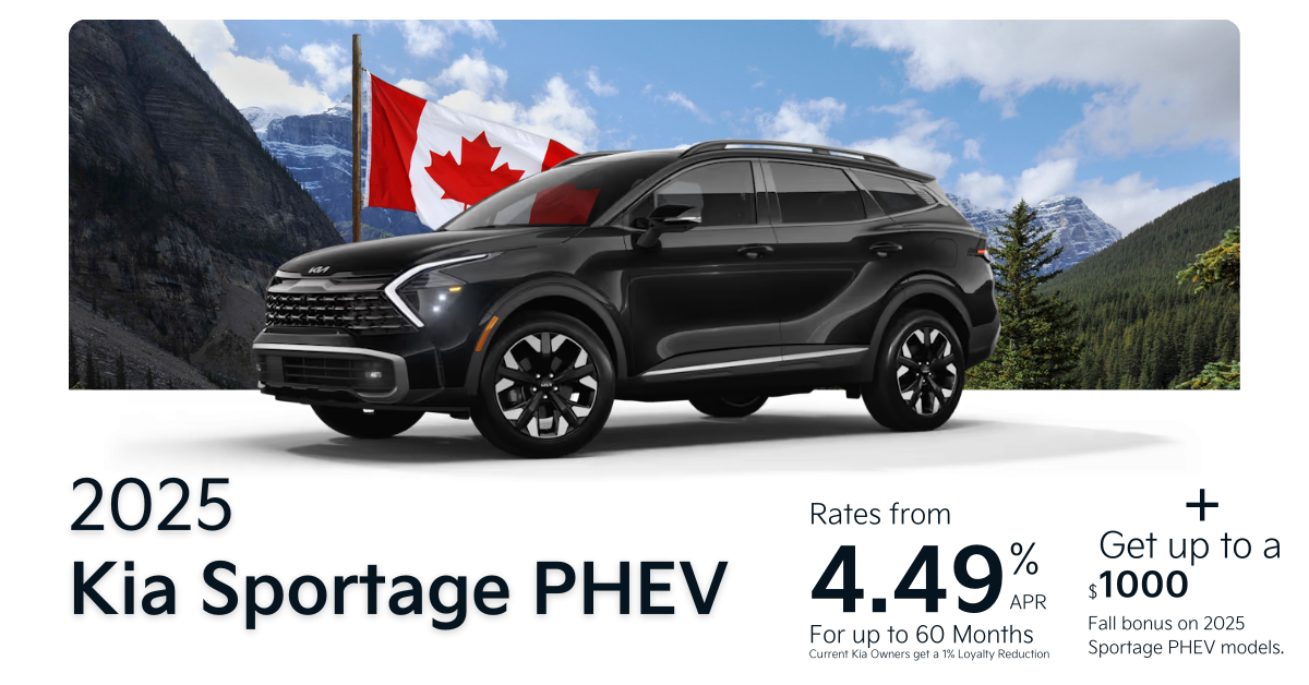 Get the 2025 Sportage PHEV