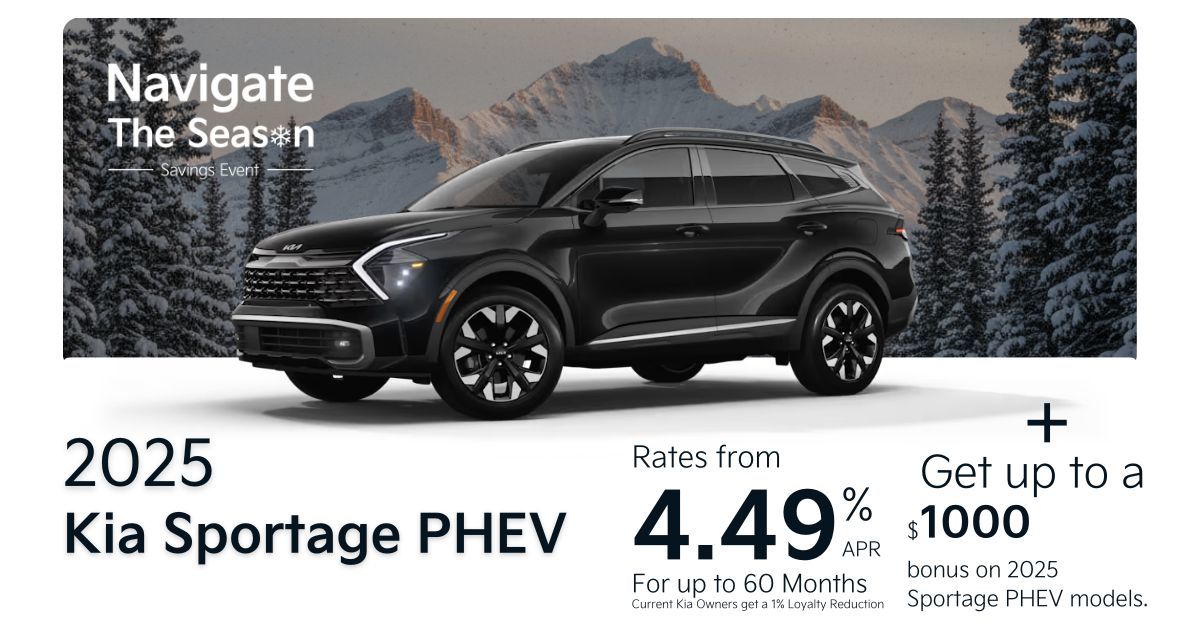 Get the 2025 Sportage PHEV