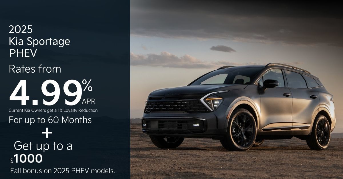 Get the 2025 Sportage PHEV