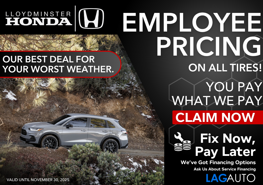 Employee Pricing on Tires