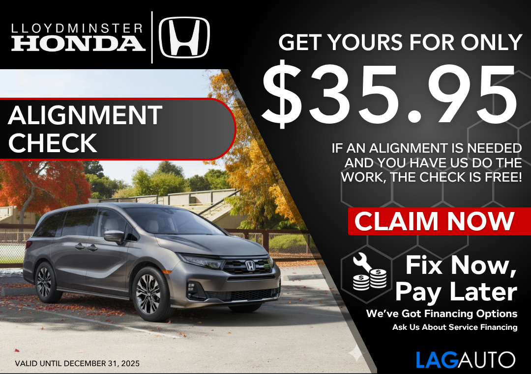 Alignment Check for $35.95