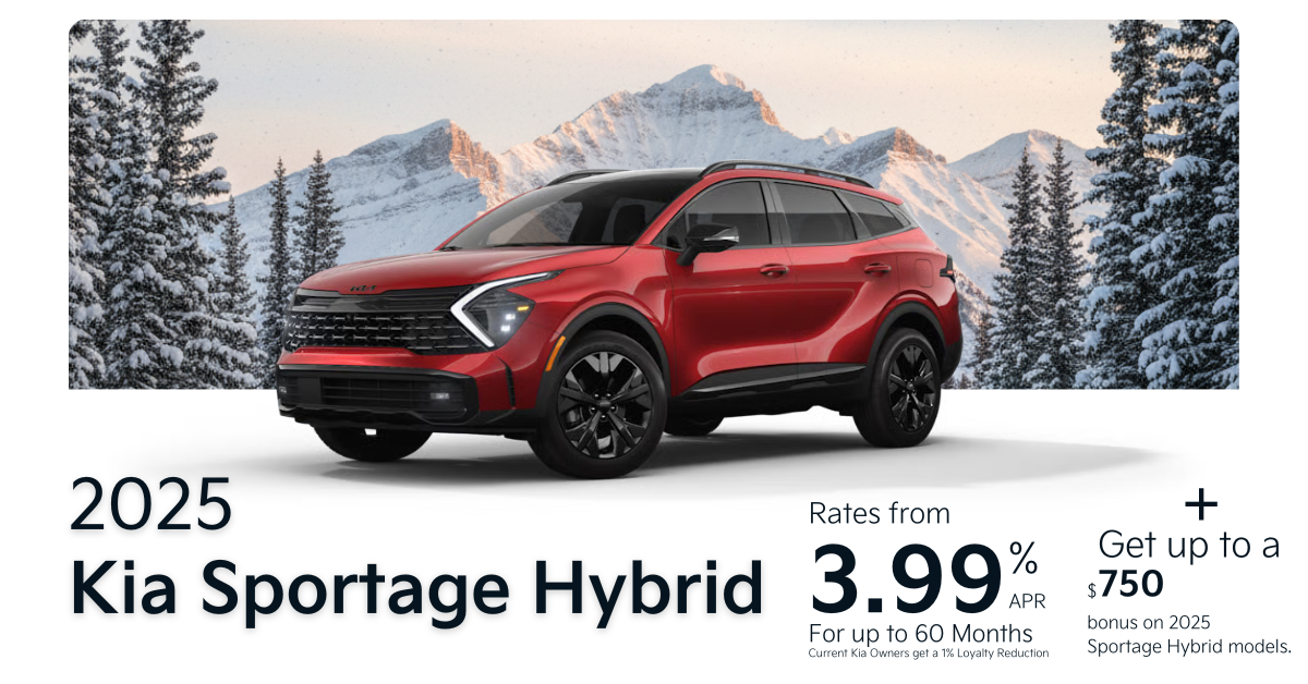 Get the 2025 Sportage Hybrid