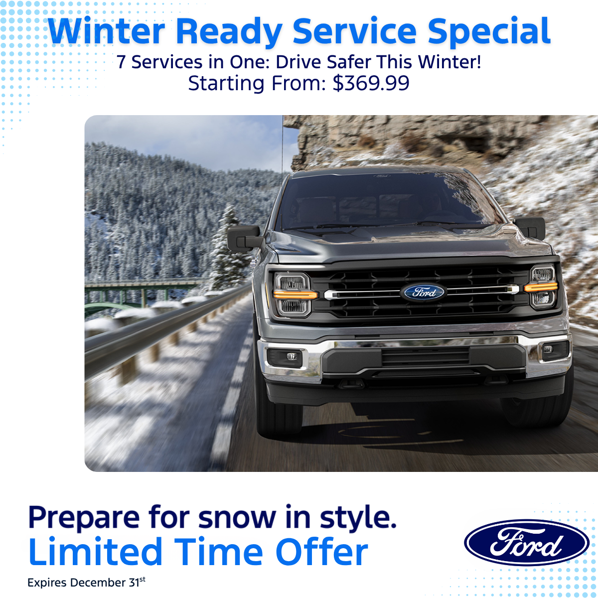 WINTER READY SERVICE SPECIAL