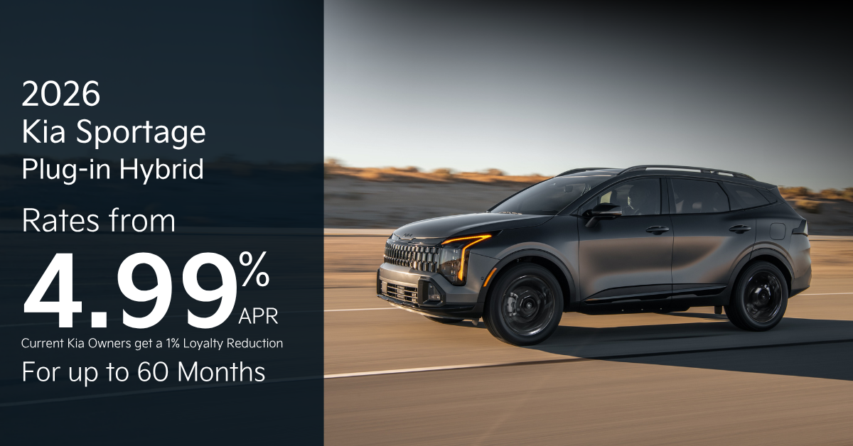 Get the 2026 Sportage PHEV