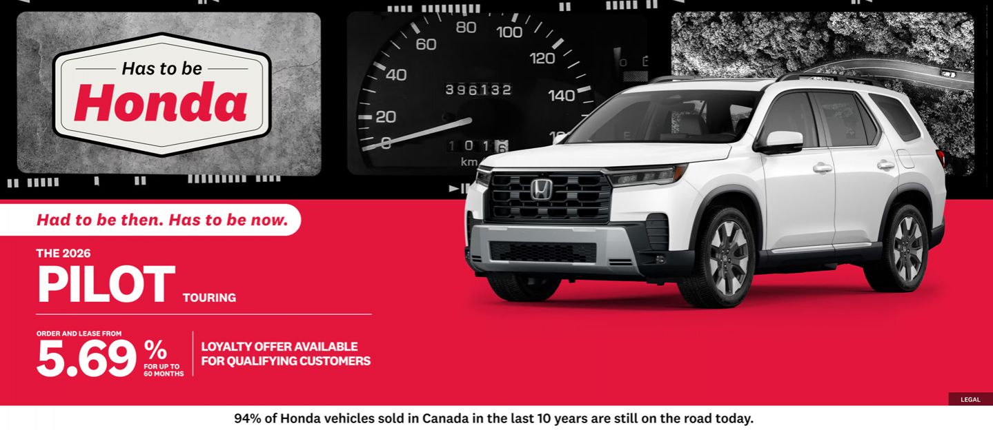 Get the 2026 Honda Pilot