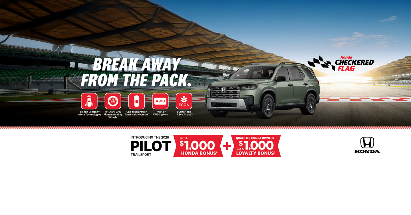 Get the 2026 Honda Pilot